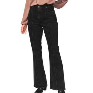 Abercrombie Fitch Curve Love High Rise Vintage Flare Jeans